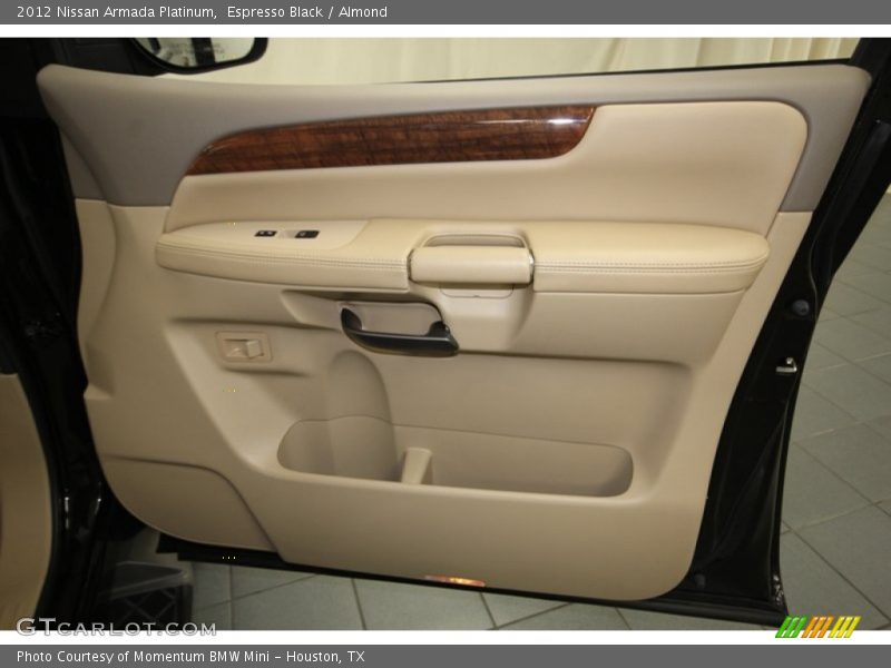 Espresso Black / Almond 2012 Nissan Armada Platinum