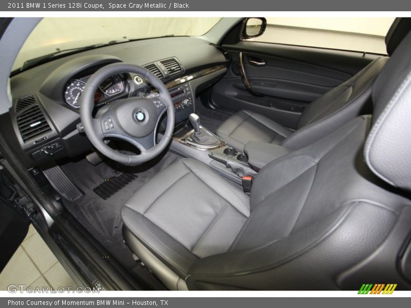 Front Seat of 2011 1 Series 128i Coupe