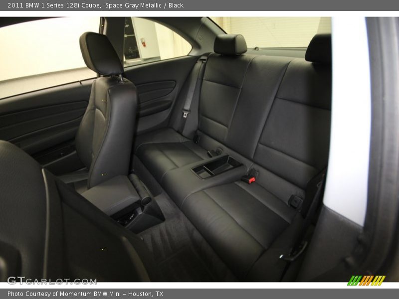 Rear Seat of 2011 1 Series 128i Coupe
