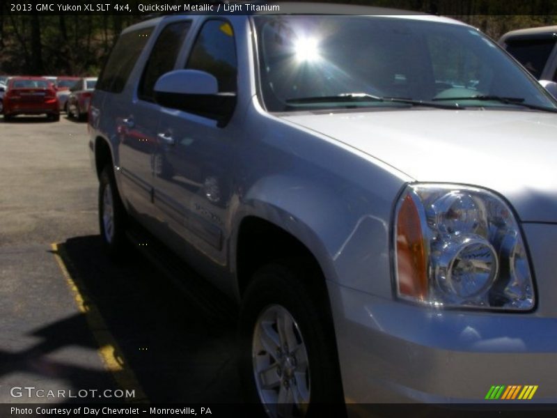 Quicksilver Metallic / Light Titanium 2013 GMC Yukon XL SLT 4x4