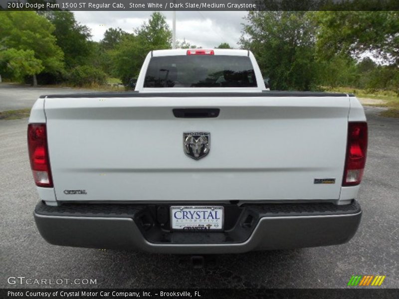 Stone White / Dark Slate/Medium Graystone 2010 Dodge Ram 1500 ST Regular Cab