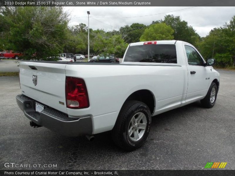 Stone White / Dark Slate/Medium Graystone 2010 Dodge Ram 1500 ST Regular Cab