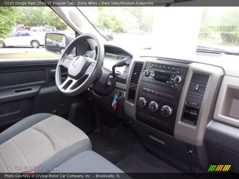 Stone White / Dark Slate/Medium Graystone 2010 Dodge Ram 1500 ST Regular Cab