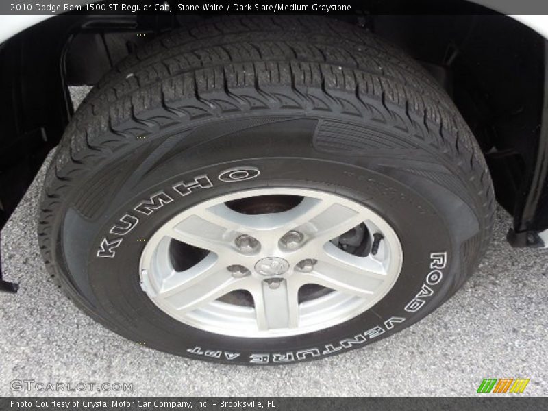 Stone White / Dark Slate/Medium Graystone 2010 Dodge Ram 1500 ST Regular Cab