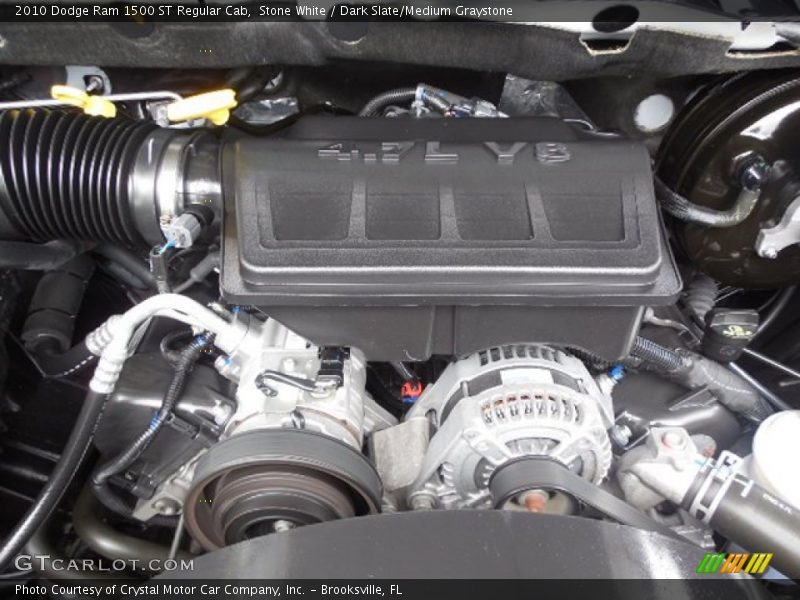 Stone White / Dark Slate/Medium Graystone 2010 Dodge Ram 1500 ST Regular Cab