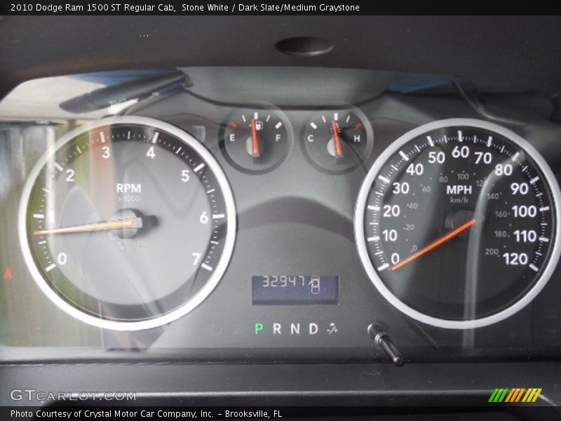 Stone White / Dark Slate/Medium Graystone 2010 Dodge Ram 1500 ST Regular Cab