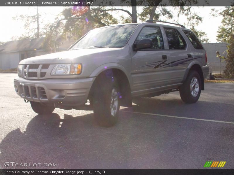 Powellite Silver Metallic / Gray 2004 Isuzu Rodeo S