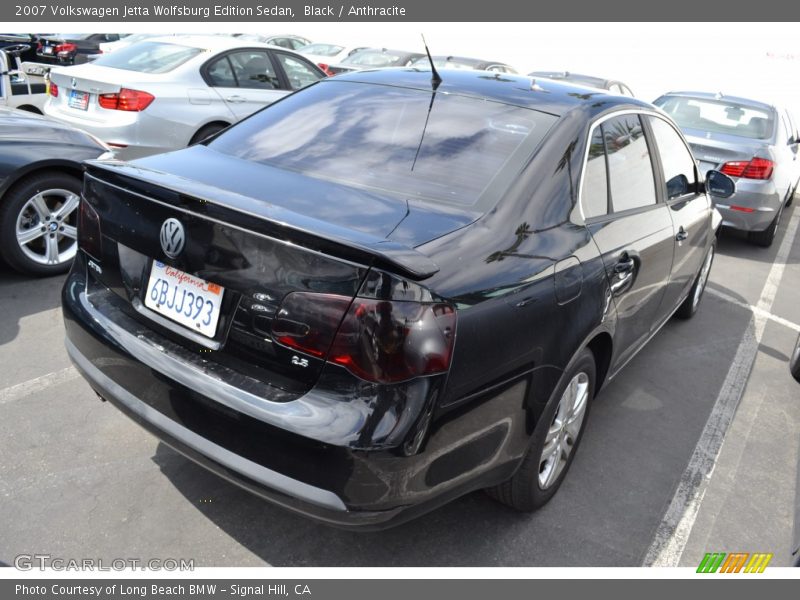 Black / Anthracite 2007 Volkswagen Jetta Wolfsburg Edition Sedan