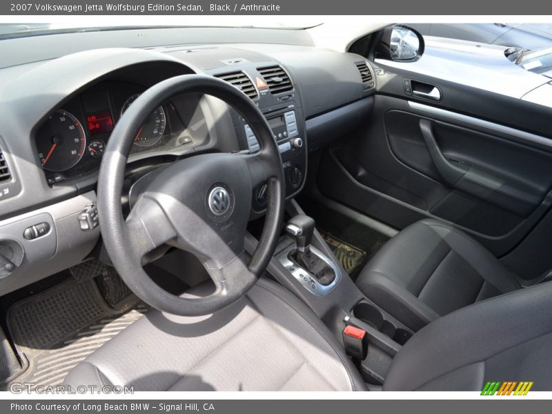 Black / Anthracite 2007 Volkswagen Jetta Wolfsburg Edition Sedan