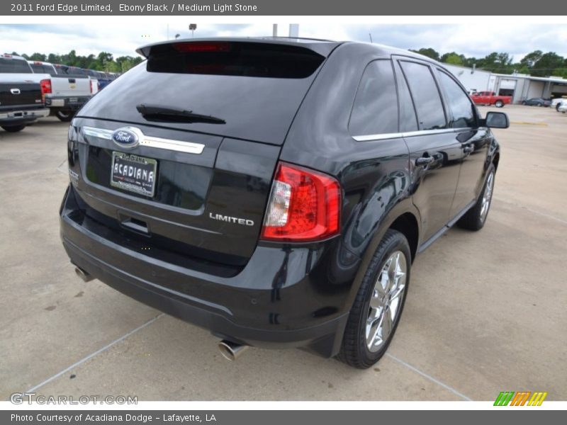 Ebony Black / Medium Light Stone 2011 Ford Edge Limited