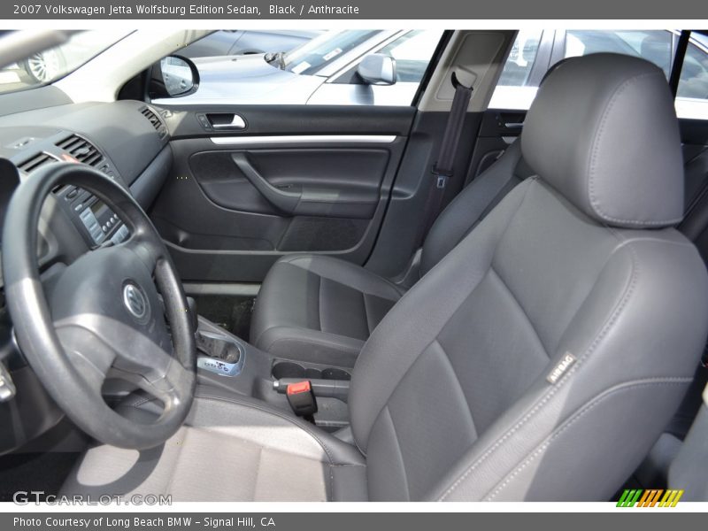 Black / Anthracite 2007 Volkswagen Jetta Wolfsburg Edition Sedan