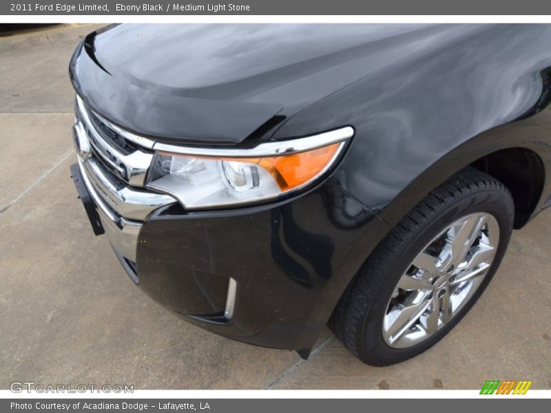Ebony Black / Medium Light Stone 2011 Ford Edge Limited
