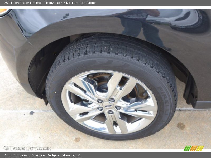 Ebony Black / Medium Light Stone 2011 Ford Edge Limited