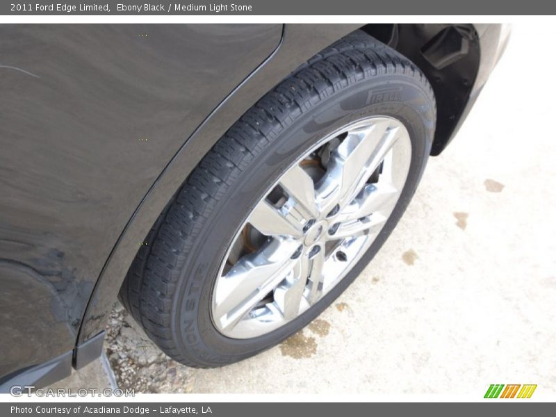 Ebony Black / Medium Light Stone 2011 Ford Edge Limited