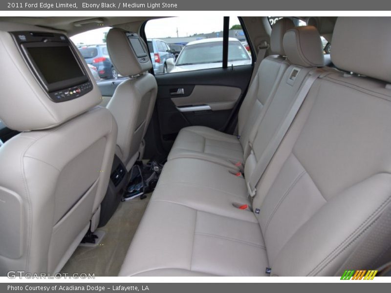 Ebony Black / Medium Light Stone 2011 Ford Edge Limited