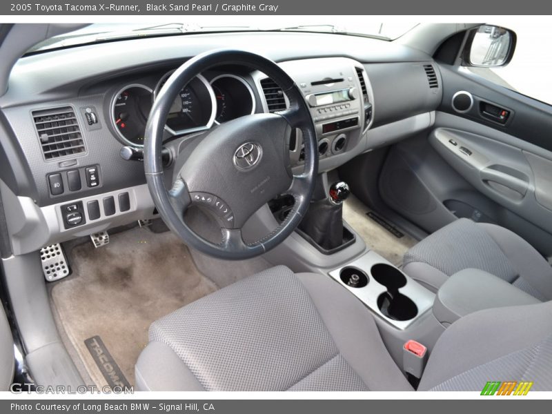  2005 Tacoma X-Runner Graphite Gray Interior