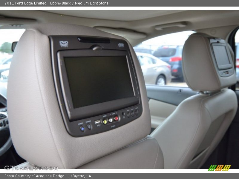 Ebony Black / Medium Light Stone 2011 Ford Edge Limited