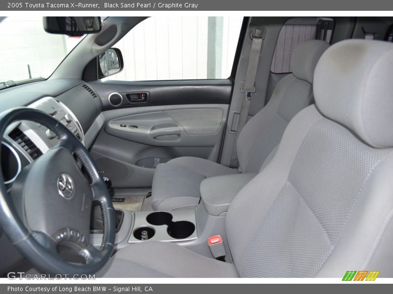 Front Seat of 2005 Tacoma X-Runner