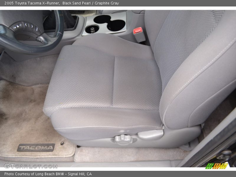 Front Seat of 2005 Tacoma X-Runner