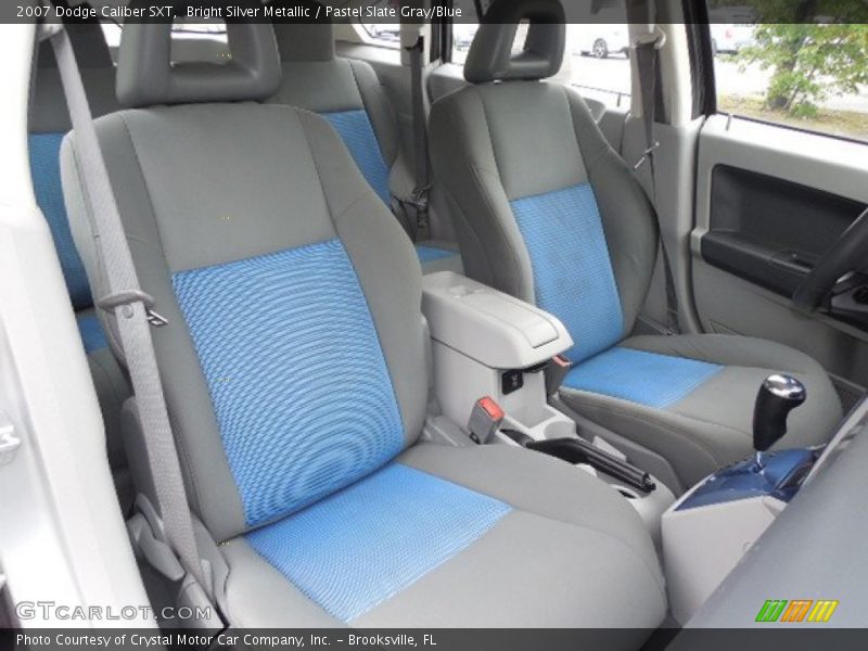  2007 Caliber SXT Pastel Slate Gray/Blue Interior
