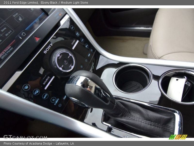 Ebony Black / Medium Light Stone 2011 Ford Edge Limited