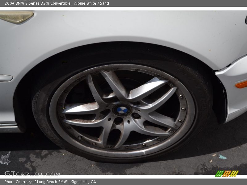 Alpine White / Sand 2004 BMW 3 Series 330i Convertible