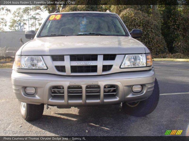 Powellite Silver Metallic / Gray 2004 Isuzu Rodeo S