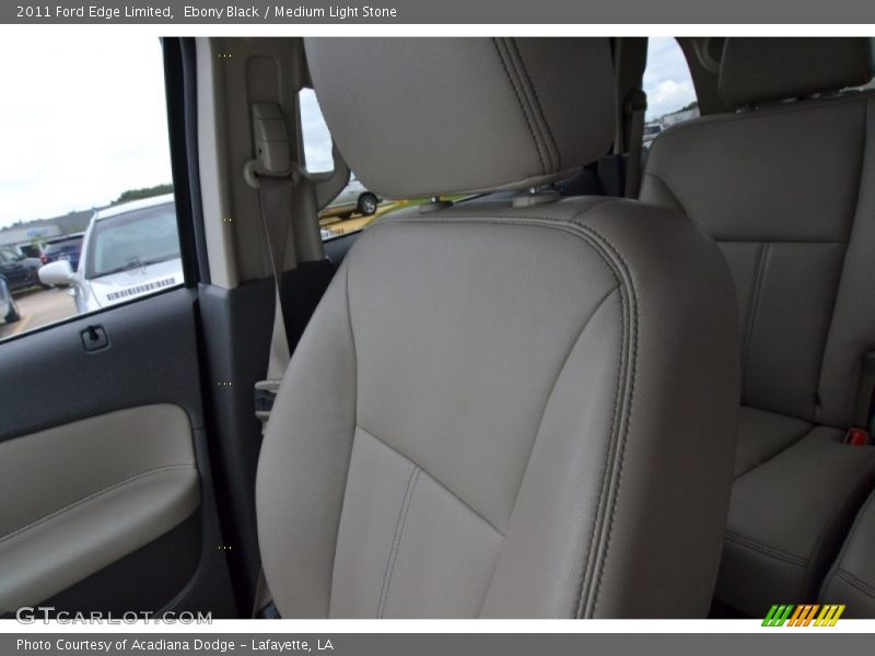 Ebony Black / Medium Light Stone 2011 Ford Edge Limited