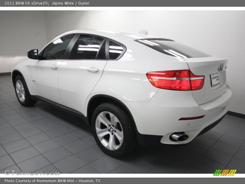 Alpine White / Oyster 2011 BMW X6 xDrive35i