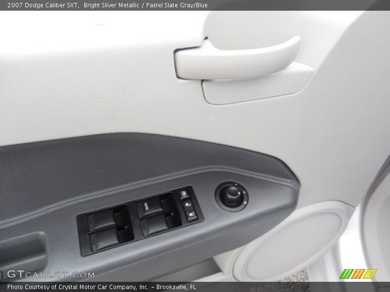 Bright Silver Metallic / Pastel Slate Gray/Blue 2007 Dodge Caliber SXT