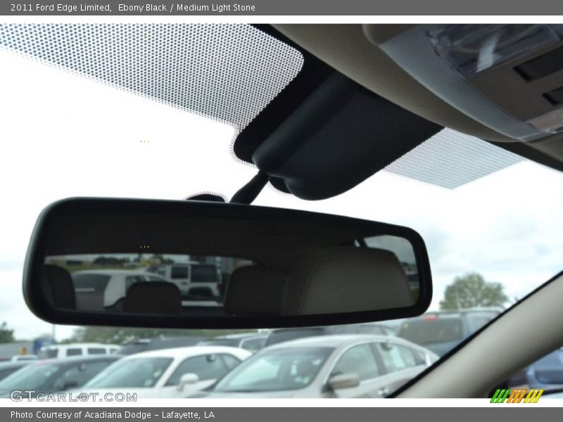 Ebony Black / Medium Light Stone 2011 Ford Edge Limited