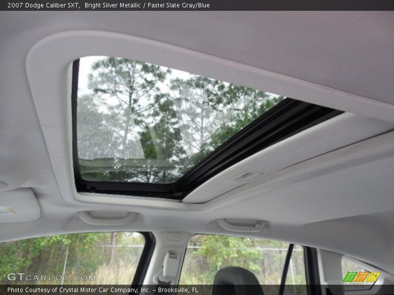 Bright Silver Metallic / Pastel Slate Gray/Blue 2007 Dodge Caliber SXT