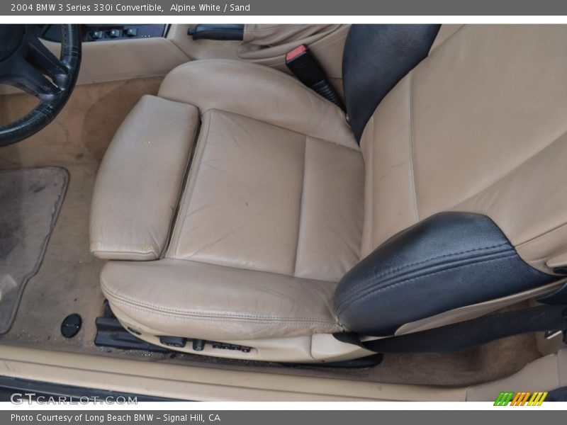 Alpine White / Sand 2004 BMW 3 Series 330i Convertible