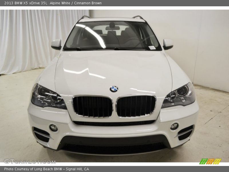 Alpine White / Cinnamon Brown 2013 BMW X5 xDrive 35i