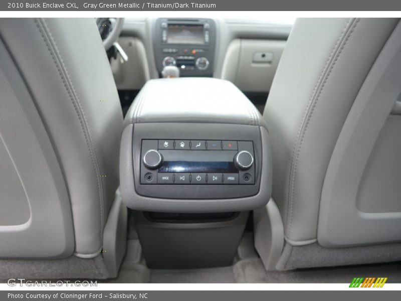 Gray Green Metallic / Titanium/Dark Titanium 2010 Buick Enclave CXL