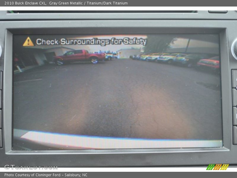 Gray Green Metallic / Titanium/Dark Titanium 2010 Buick Enclave CXL