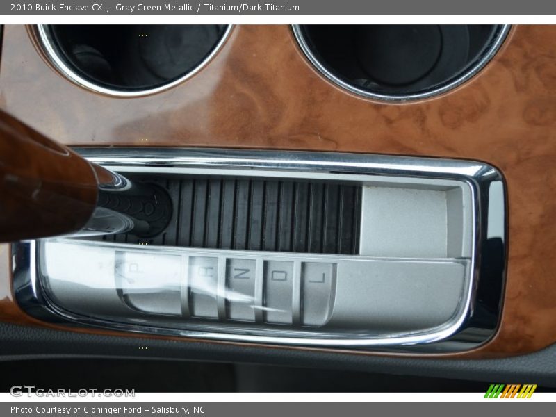 Gray Green Metallic / Titanium/Dark Titanium 2010 Buick Enclave CXL