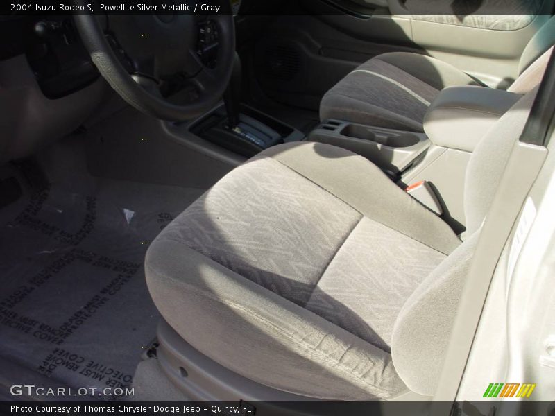 Powellite Silver Metallic / Gray 2004 Isuzu Rodeo S