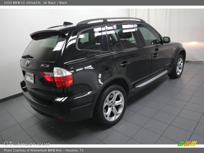 Jet Black / Black 2009 BMW X3 xDrive30i