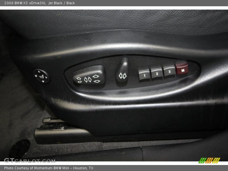 Controls of 2009 X3 xDrive30i