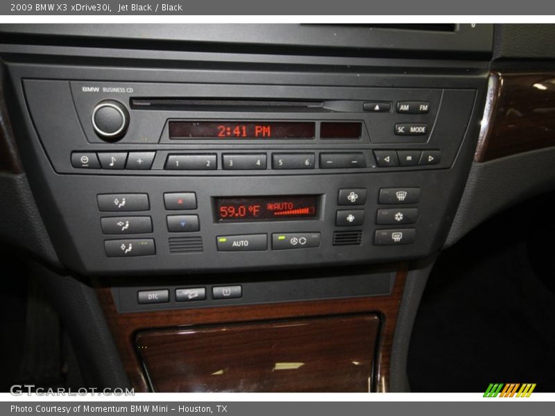Controls of 2009 X3 xDrive30i