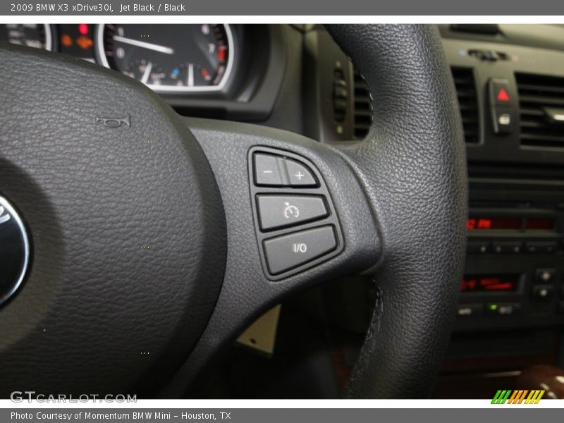 Jet Black / Black 2009 BMW X3 xDrive30i