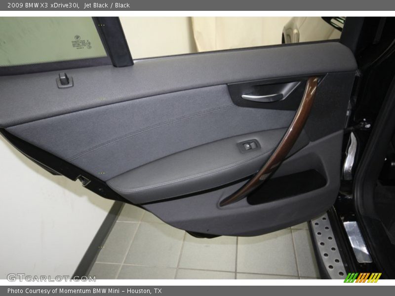 Jet Black / Black 2009 BMW X3 xDrive30i