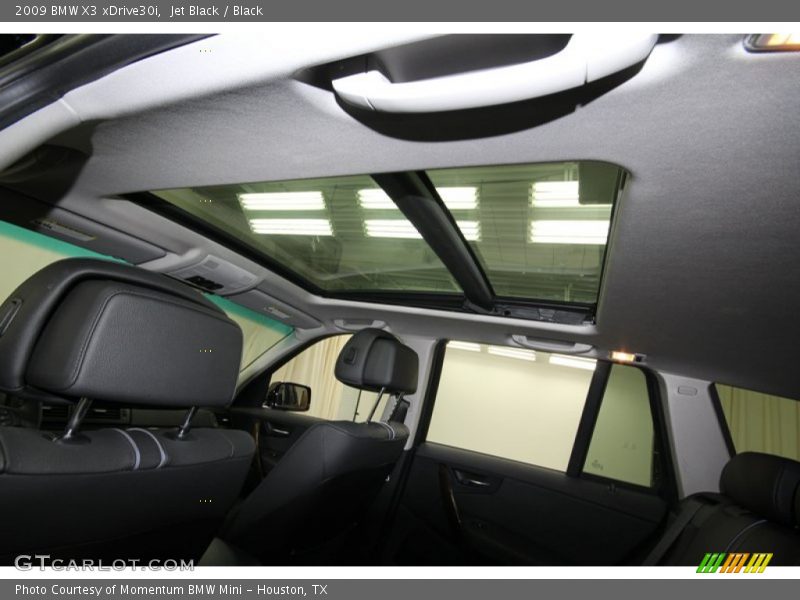 Jet Black / Black 2009 BMW X3 xDrive30i
