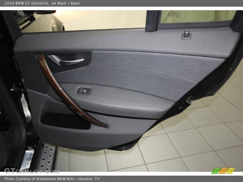 Jet Black / Black 2009 BMW X3 xDrive30i