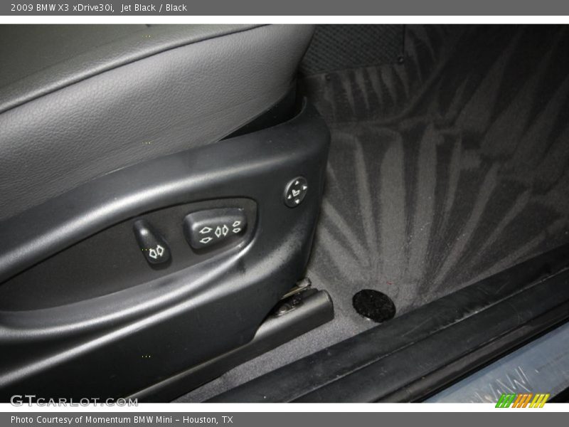 Jet Black / Black 2009 BMW X3 xDrive30i
