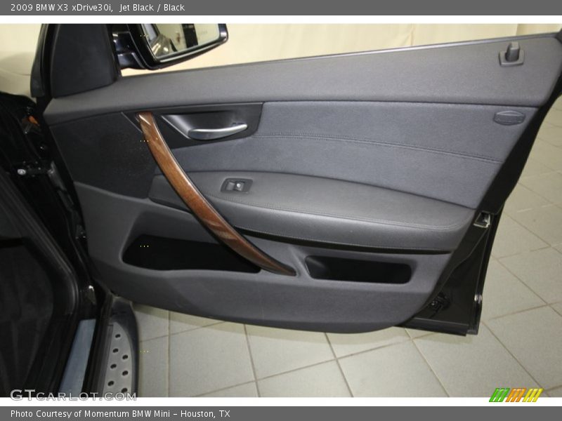 Jet Black / Black 2009 BMW X3 xDrive30i