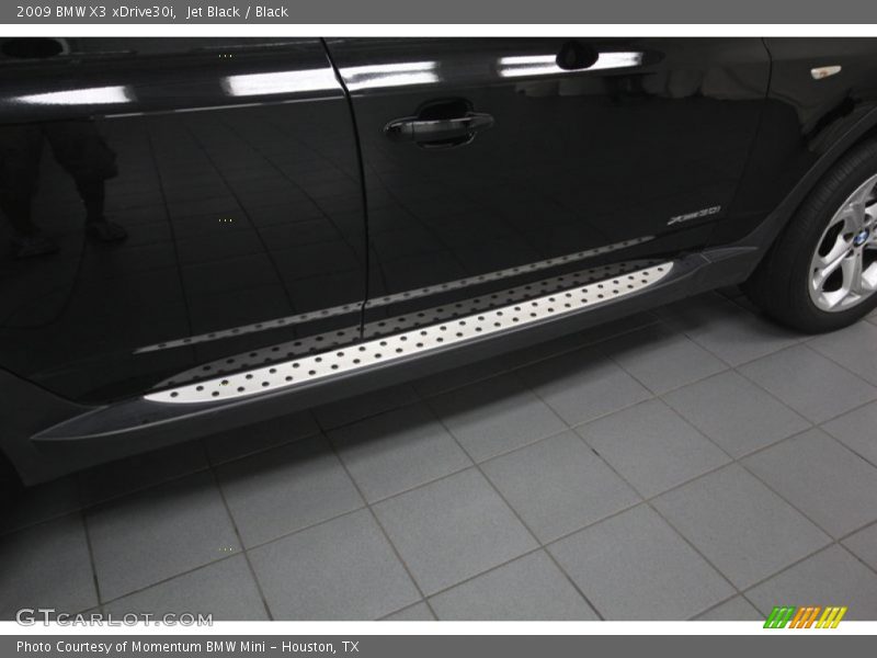 Jet Black / Black 2009 BMW X3 xDrive30i