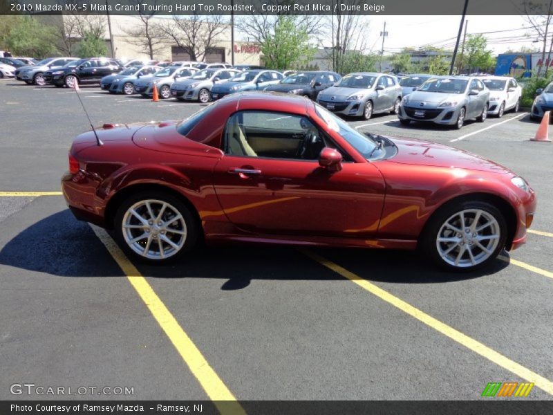  2010 MX-5 Miata Grand Touring Hard Top Roadster Copper Red Mica
