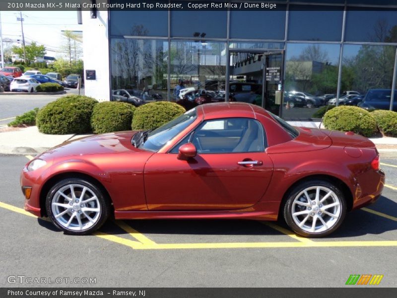  2010 MX-5 Miata Grand Touring Hard Top Roadster Copper Red Mica